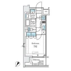 ディームス大塚の物件間取画像